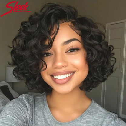 Sleek Body Wave 5X1 Lace Bob Wigs Short Bodywave Lace