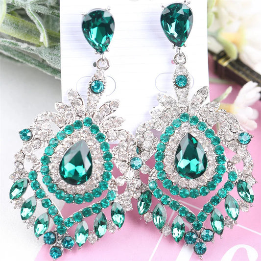Luxury Crystal Earrings for Women, Retro Earrings, Fashion Jewelry New Arrivals, Hot Selling