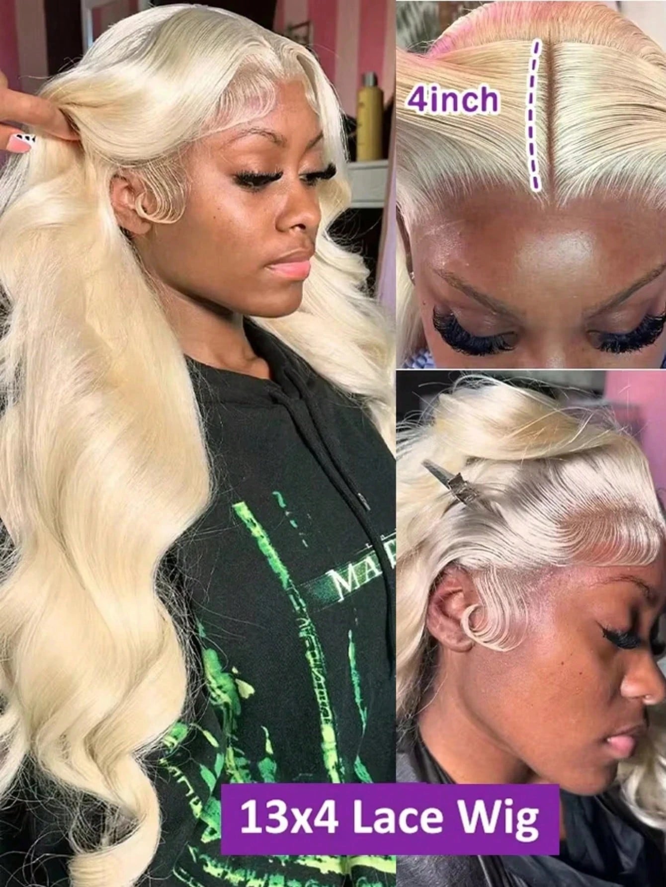 200 Density 613 Human Hair Wig 13x6 Hd Lace Frontal