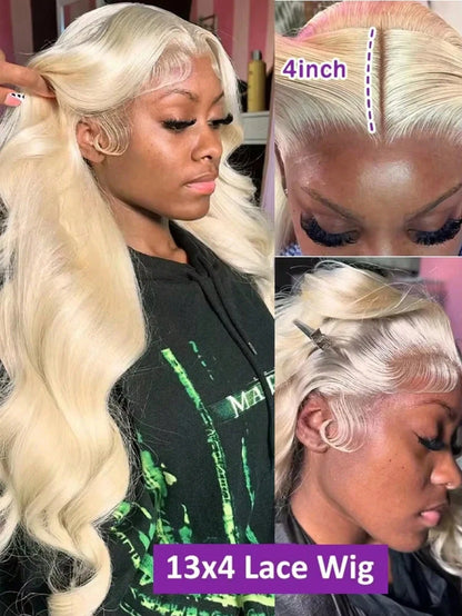 200 Density 613 Human Hair Wig 13x6 Hd Lace Frontal