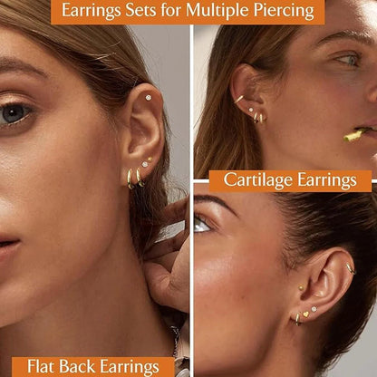 LUXUKISSKIDS Hoop Earrings 1pairs Anti Allergy For Woman/Men Huggie Round Aretes Small серьги Steel Circle Clips Korean