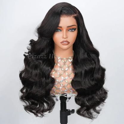 Bob Wig Human Hair 13x4 Frontal Lace Wig Body Wave HD