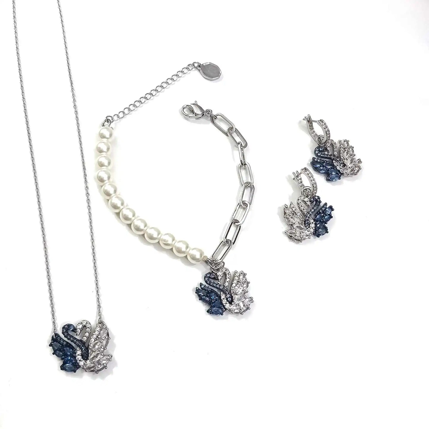 Luxury high-end earrings, high-quality female style, wedding style bridal earrings - holiday gift