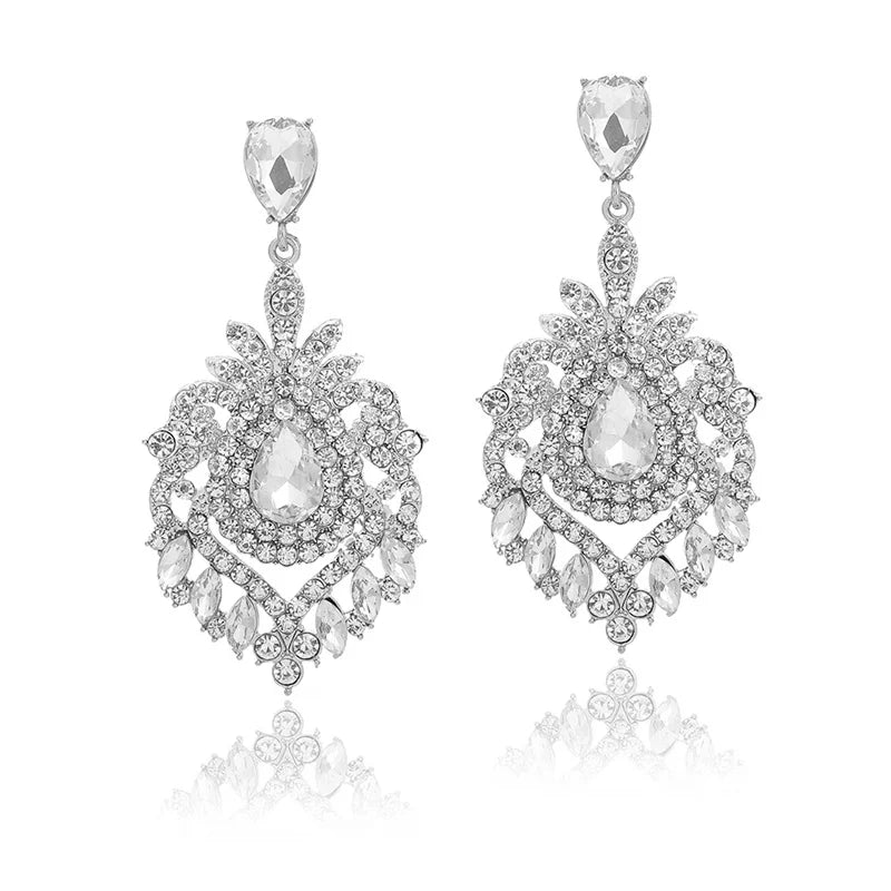 Luxury Crystal Earrings for Women, Retro Earrings, Fashion Jewelry New Arrivals, Hot Selling