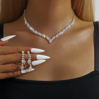 Pieces Of Wedding Season Women's Claw Chain Series Earrings