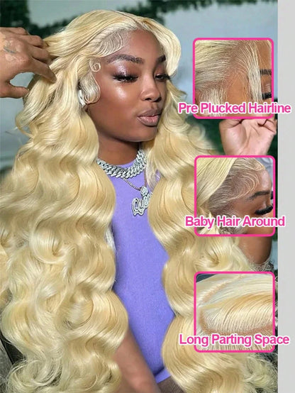 200 Density 613 Human Hair Wig 13x6 Hd Lace Frontal