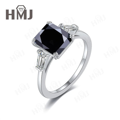 Wedding Ring Lab Grown Gemstones 925 Sterling Silver Plated with 18k Gold Proposal Band Gift Trendy Wholesale Charms Elegant