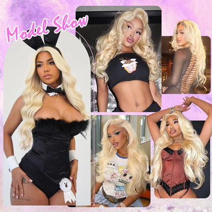30 Inches 613 Lace Front Wig Human Hair 13x4 13x6 360 Body Wave