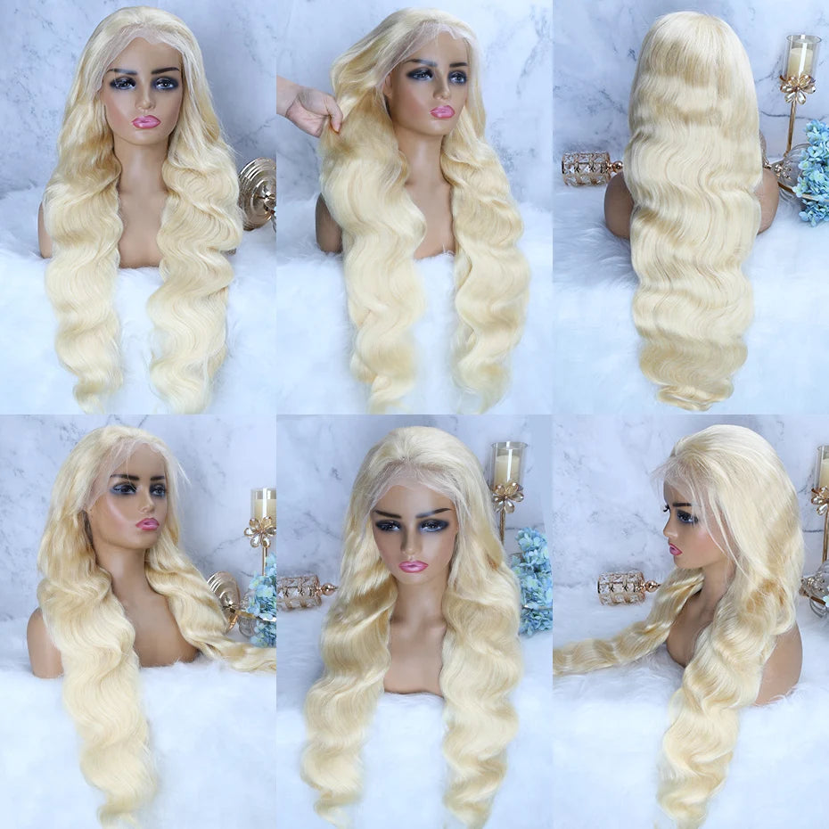 30 Inches 613 Lace Front Wig Human Hair 13x4 13x6 360 Body Wave