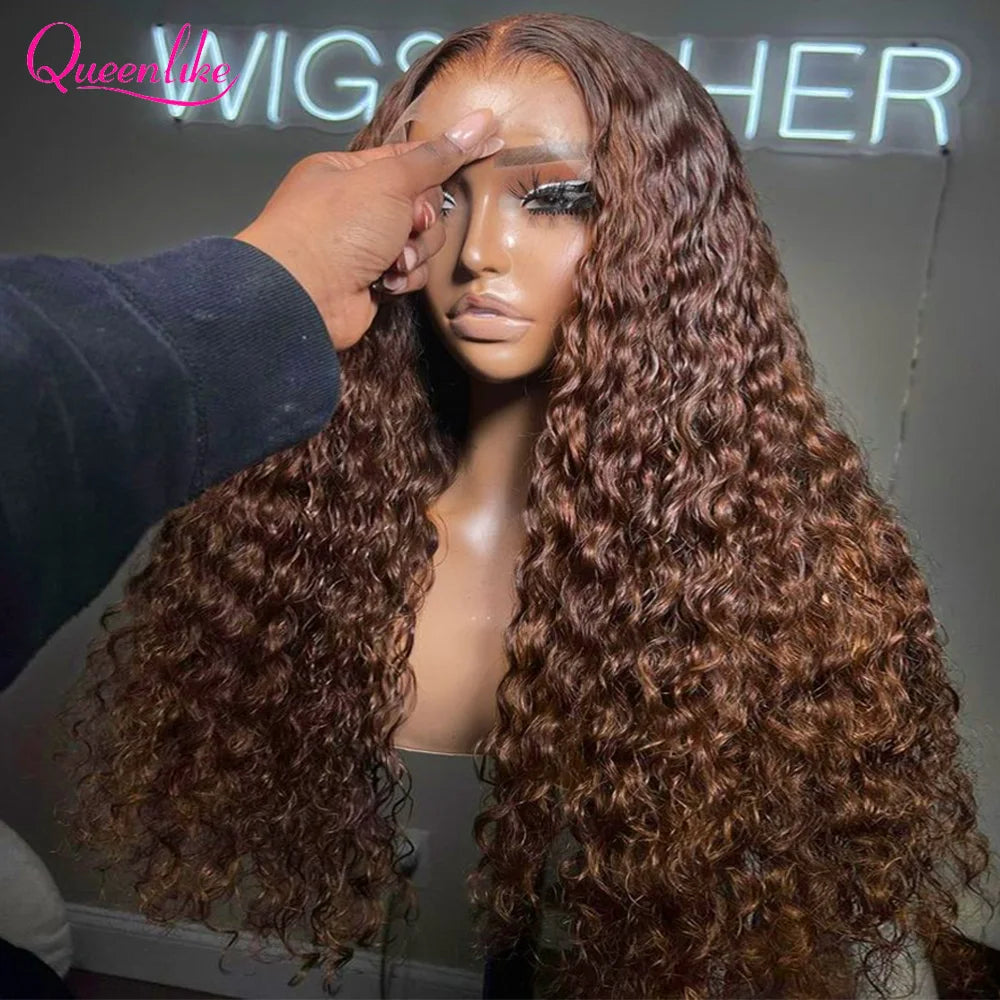 Curly Burgundy 13x6 Hd Lace Frontal Wig 99J Colored Human Hair