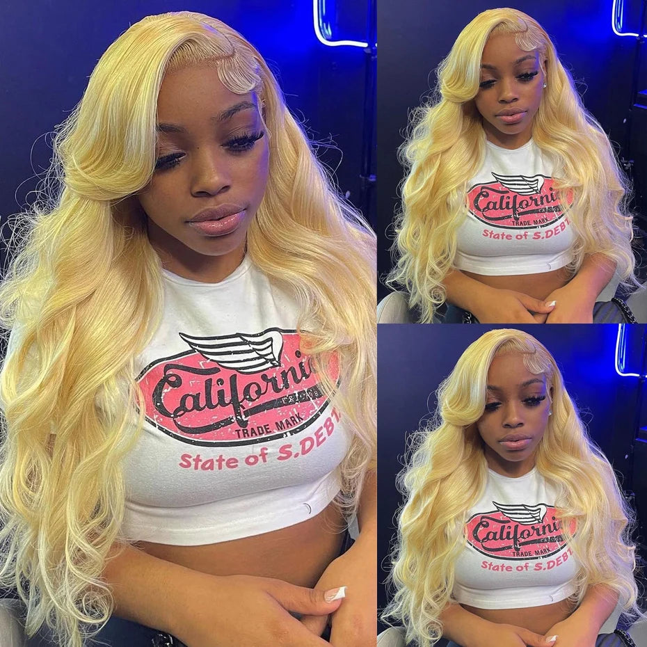 30 Inches 613 Lace Front Wig Human Hair 13x4 13x6 360 Body Wave
