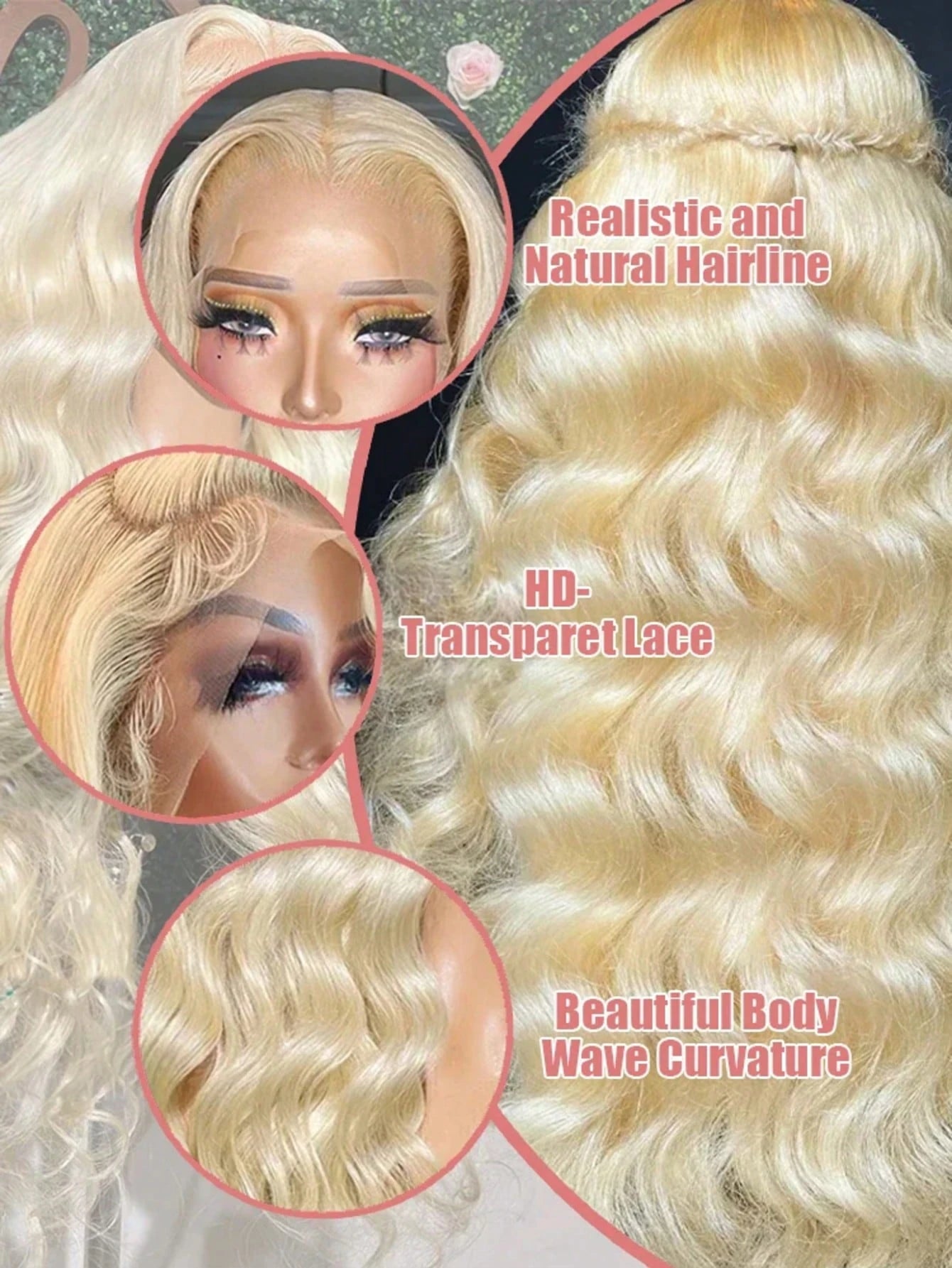 200 Density 613 Human Hair Wig 13x6 Hd Lace Frontal
