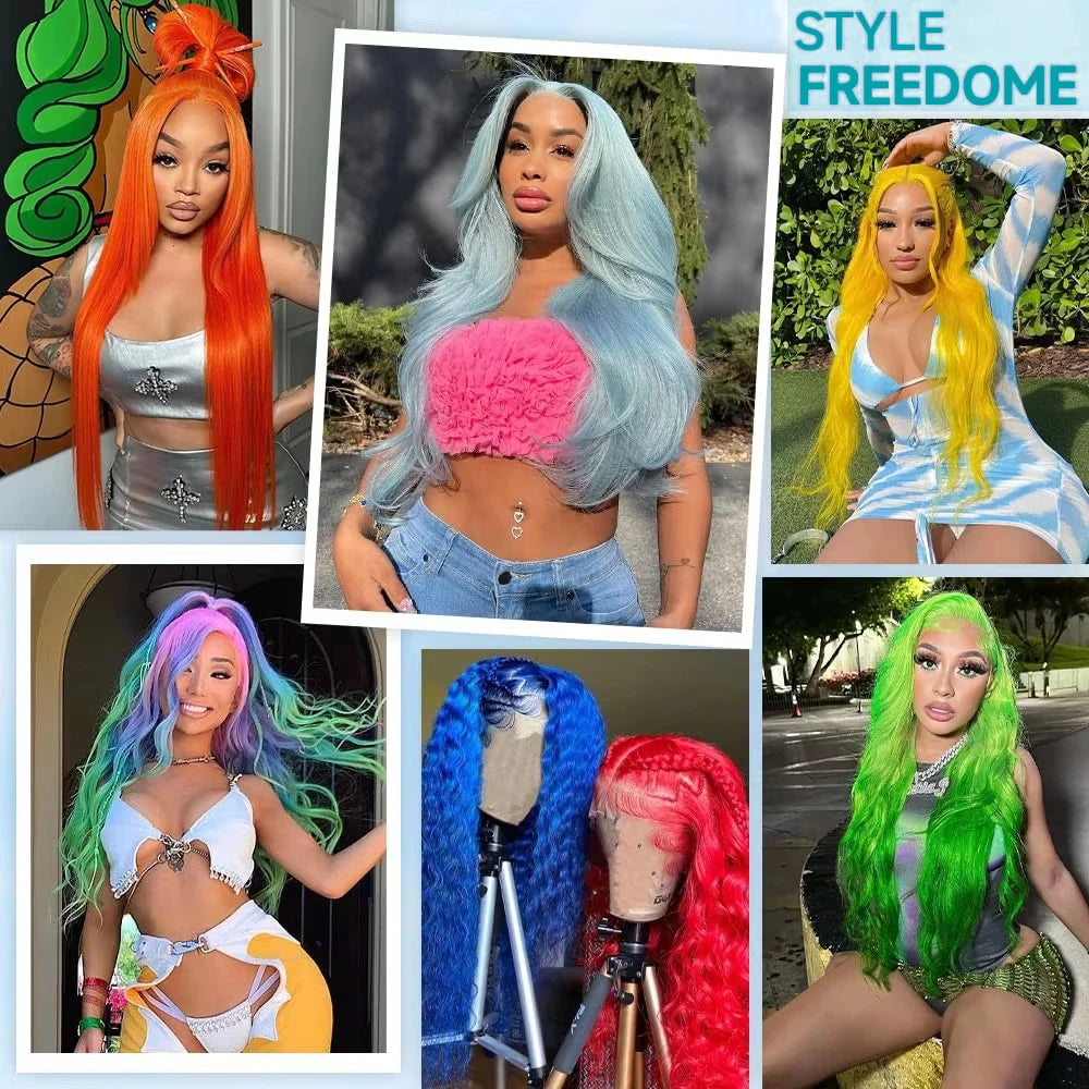 613 13x6 Lace Front Wig Human Hair Body Wave Blonde Lace