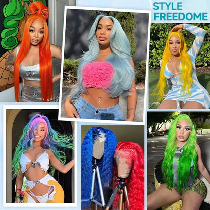 613 13x6 Lace Front Wig Human Hair Body Wave Blonde Lace