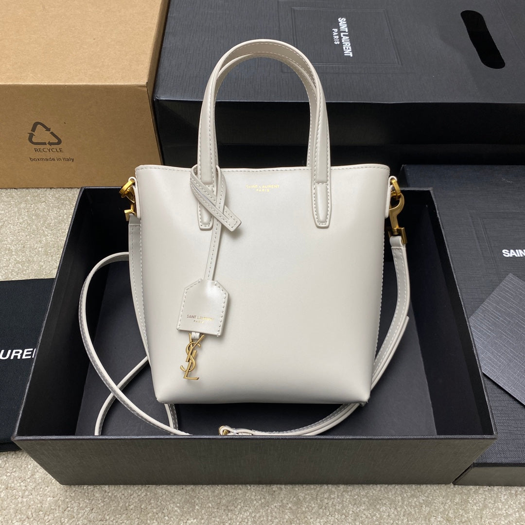 Saint Laurent Toy Leather Shopping Tote Bag