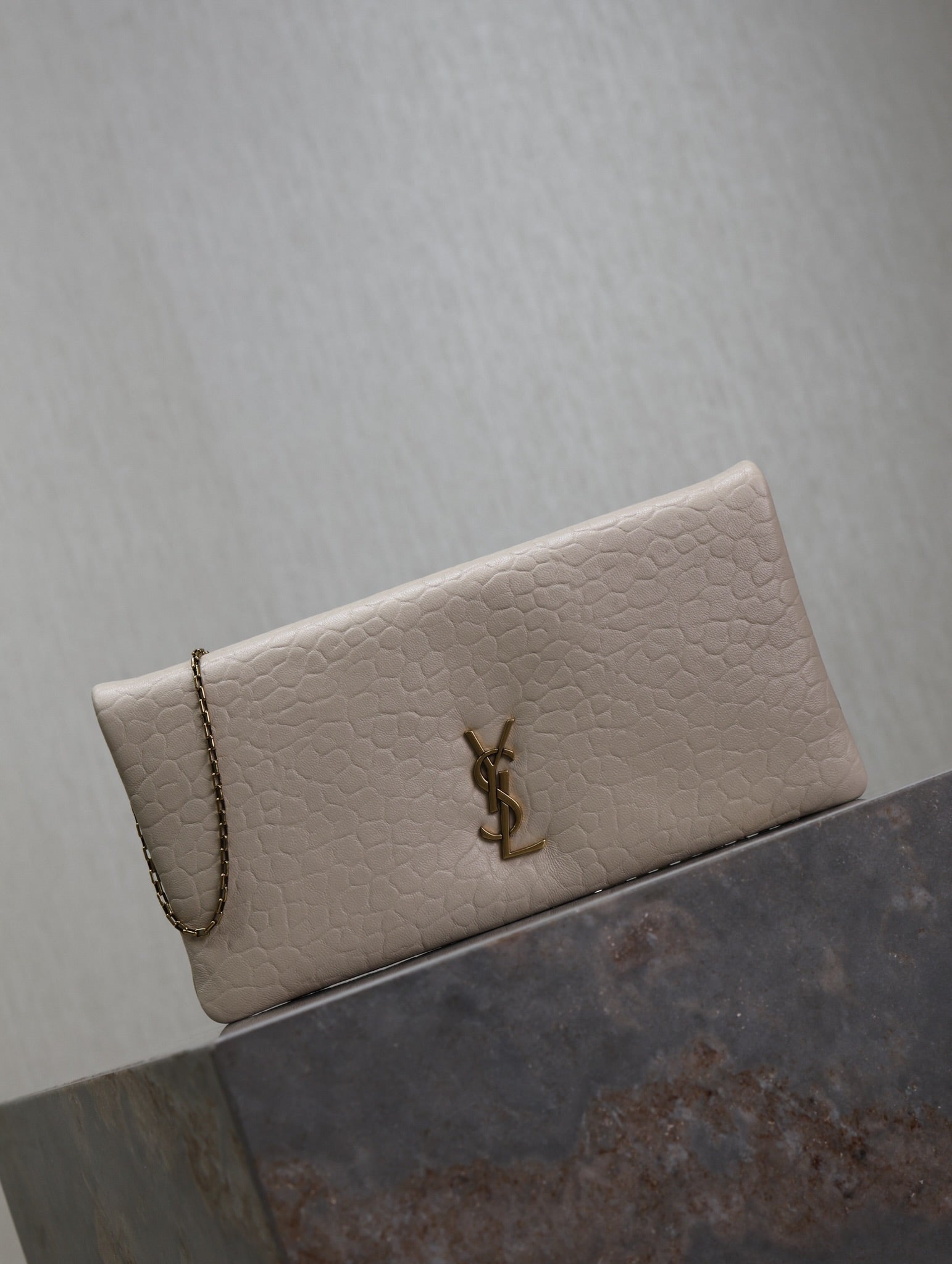 Saint Laurent Calypso Mini Bag in lambskin